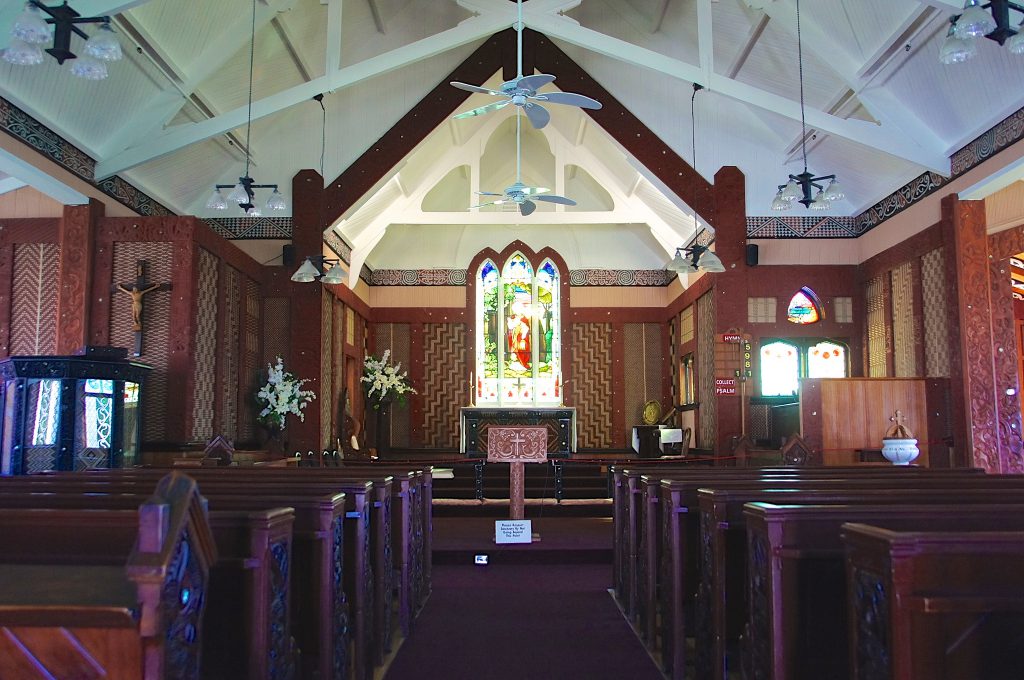 Rotorua Ohinemutu Maori Kirche