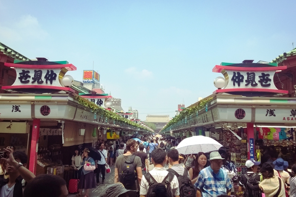 Tokio mit Kindern Sensoji Schrein