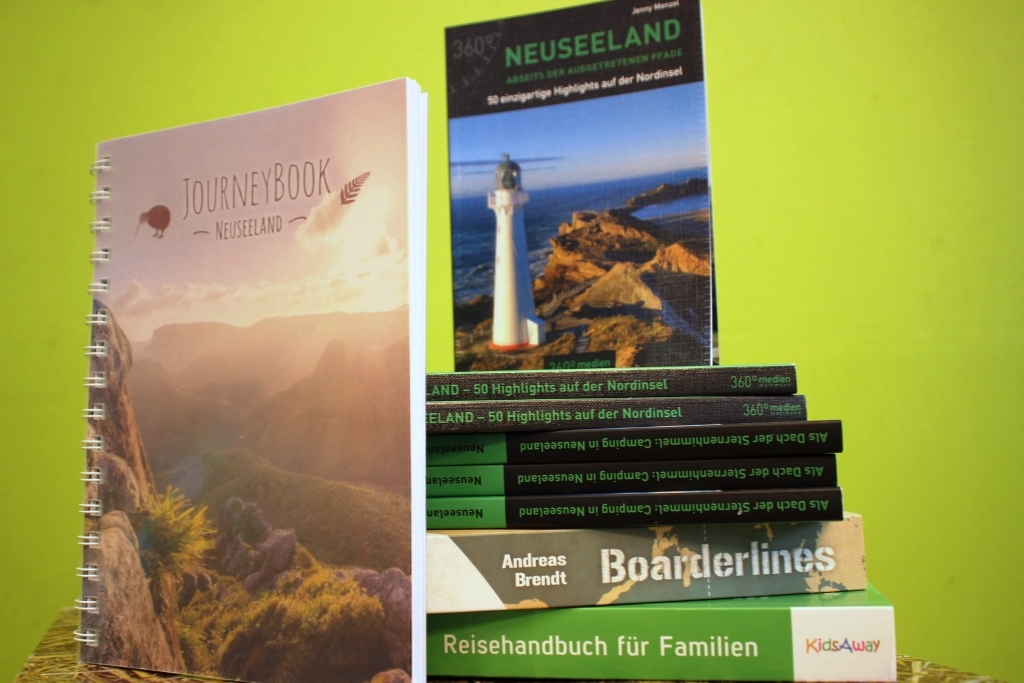 Neuseeland Weihnachtsgewinnspiel Bücher