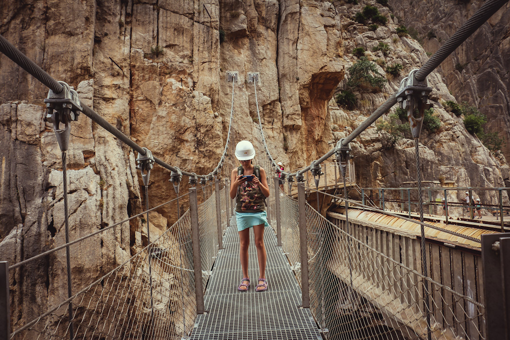 Andalusien mit Kindern Caminito del Rey