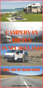Campervan mieten in Neuseeland FAQ
