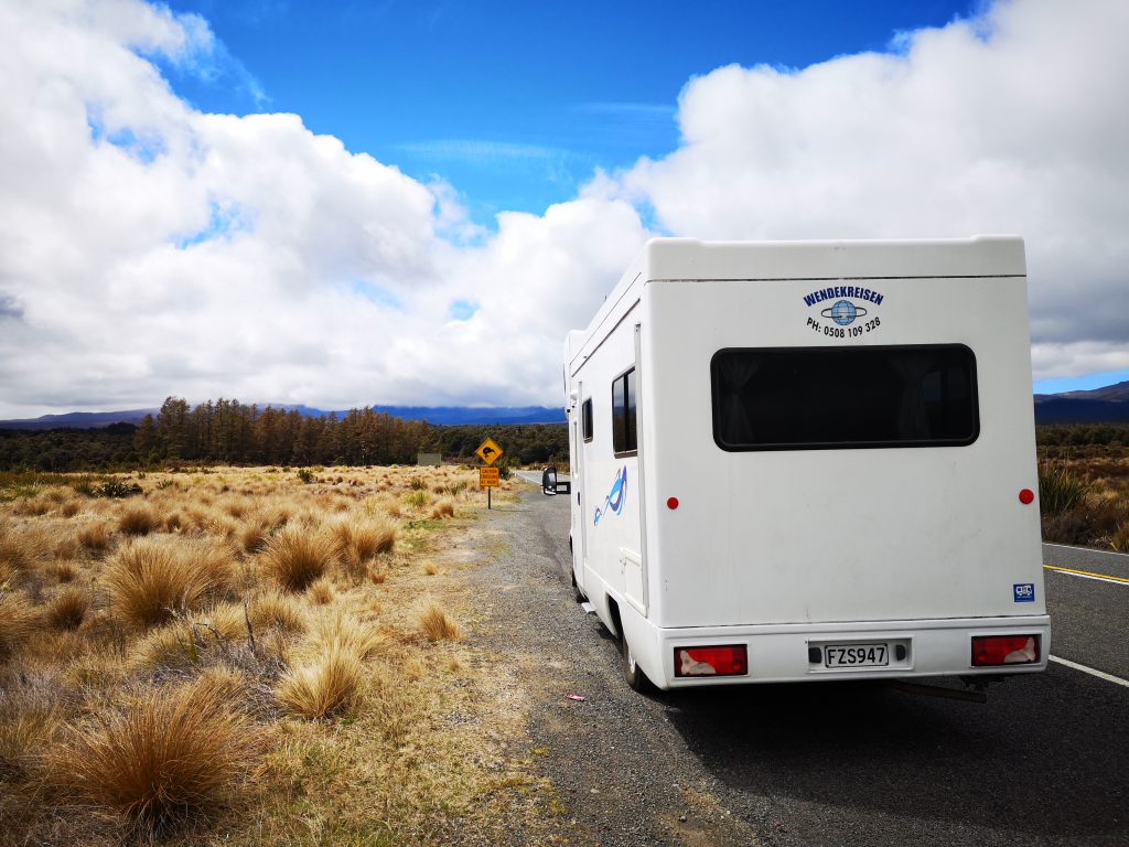 Wendekreisen Wohnmobil Neuseeland Tongariro