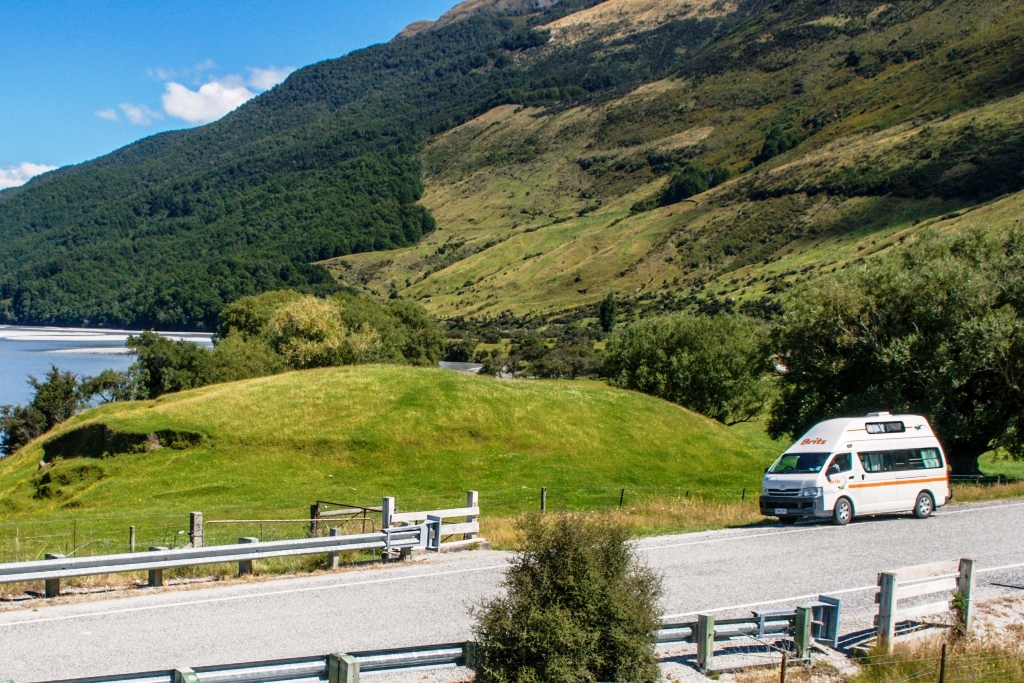 Autokindersitz nach Neuseeland mitnehmen Campervan Otago