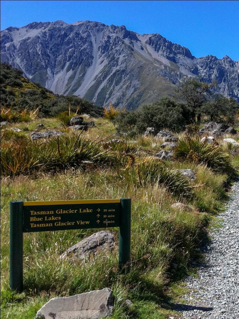 Tasman Glacier Walk mit Kindern