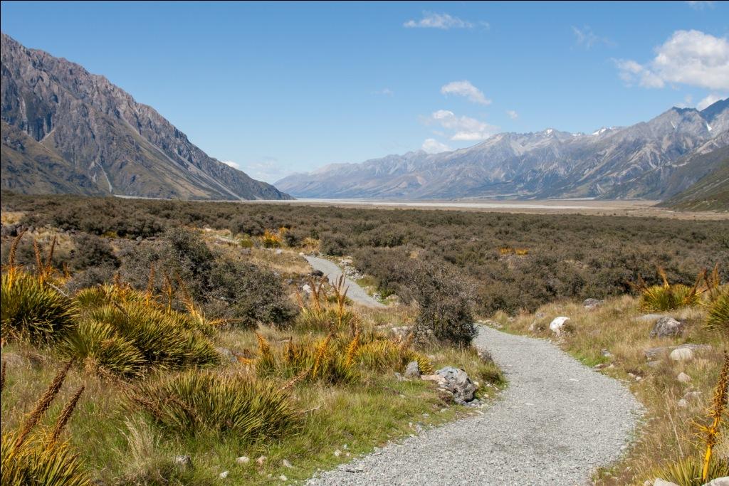 Tasman Glacier Walk mit Kindern