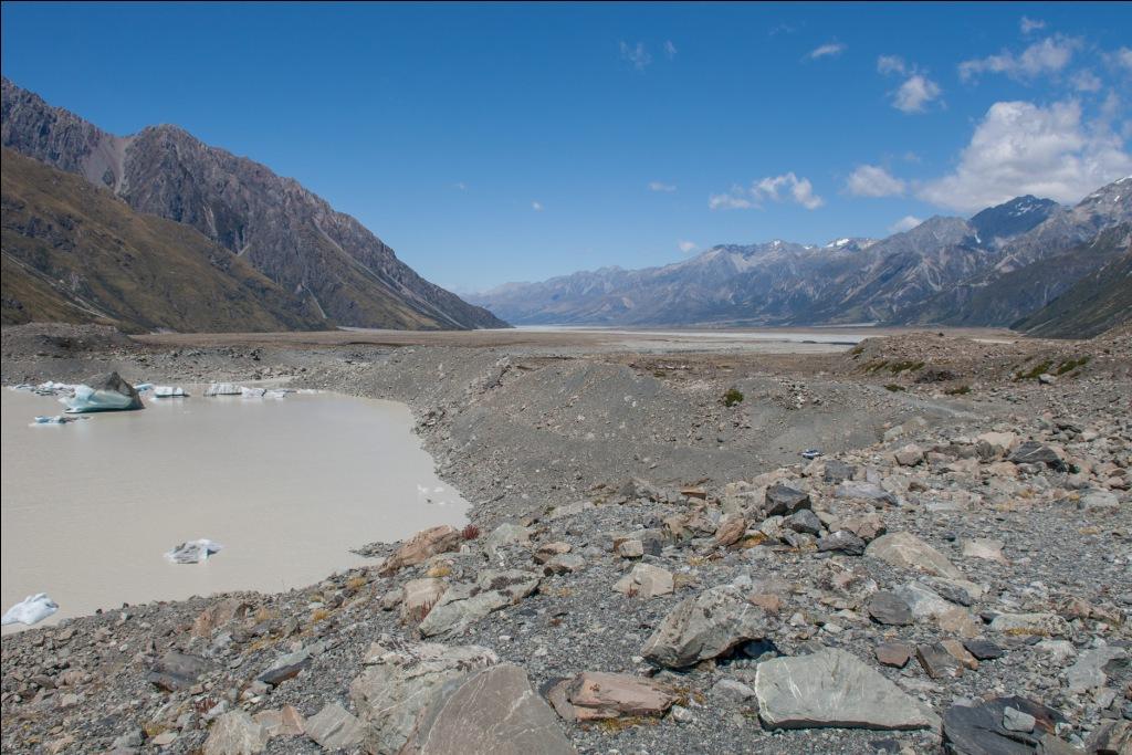 Tasman Glacier Walk mit Kindern