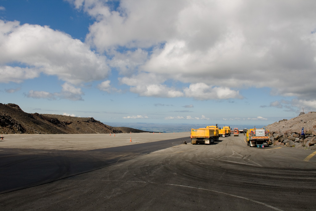 Tongariro National Park mit Kindern Turoa Skifield