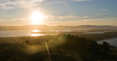 Neuseeland Nebensaison Sunset Mt Maunganui