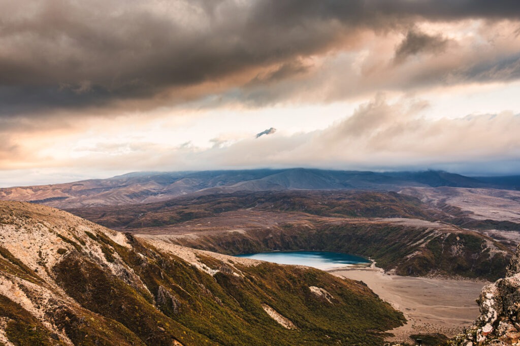 Tongariro National Park Tama Lakes