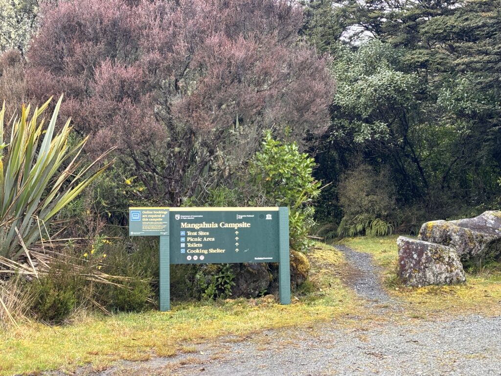Tongariro National Park Mangahuia Campsite