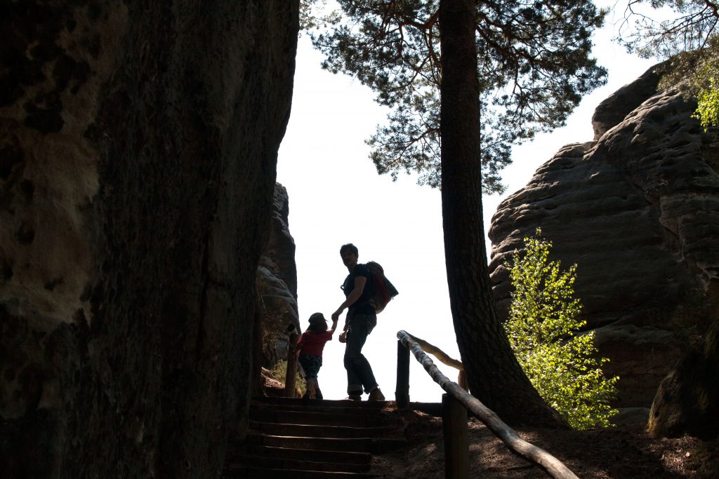 Elbsandsteingebirge Wandern mit Kindern