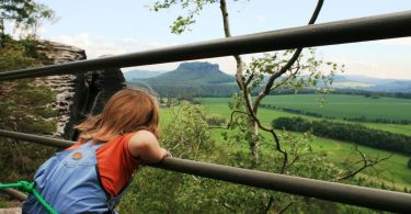 Elbsandsteingebirge Wandern mit Kindern