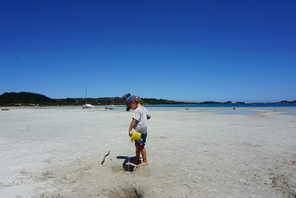 Neuseeland für Familien Kai Iwi Lakes