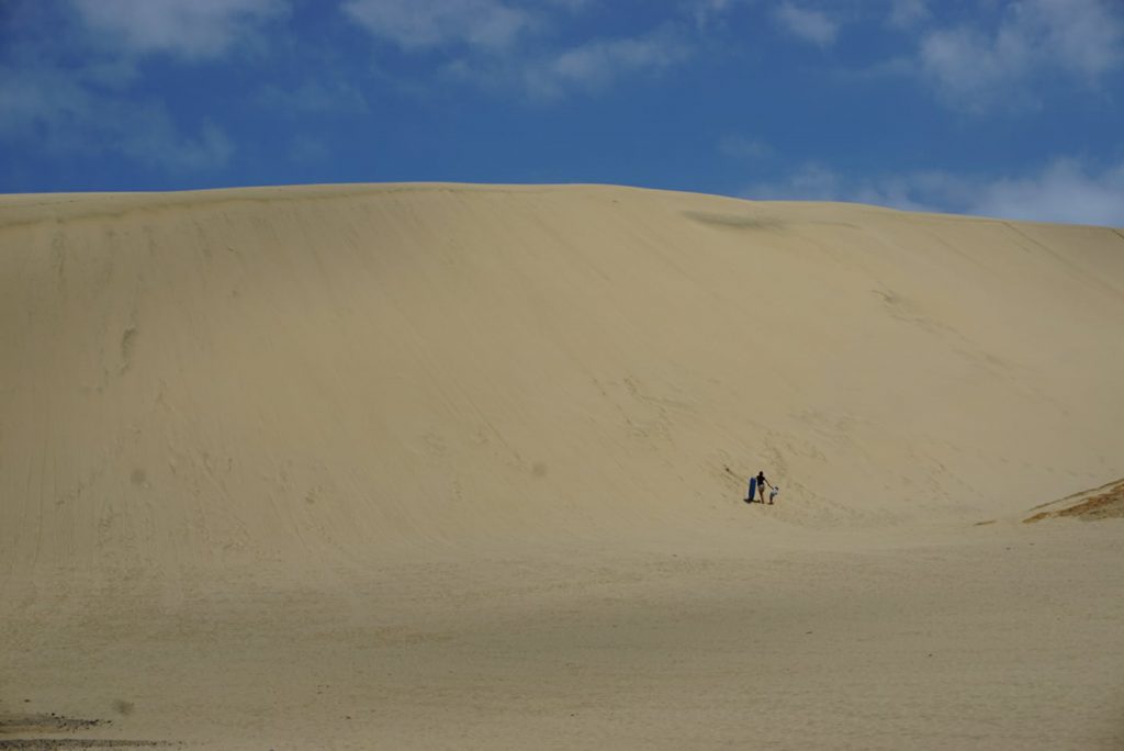 Neuseeland für Familien Te Paki Sanddunes