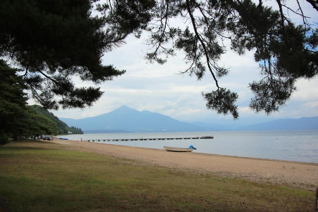Japan Route Tohoku Lake Inawashiro