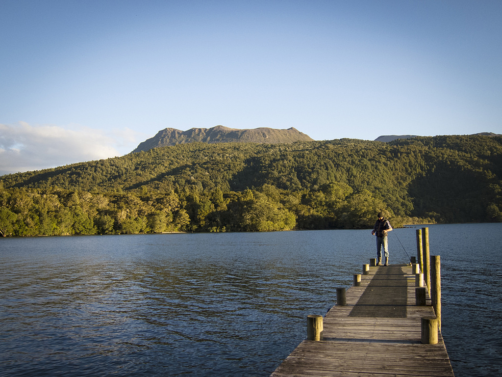 mount tarawera Vulkane in Neuseeland