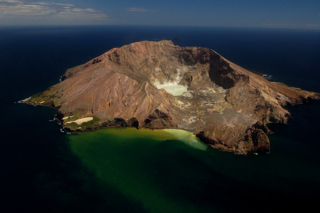 White Island Whakaari Vulkane in Neuseeland