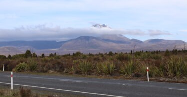 Vulkane in Neuseeland Tongariro Ngauruhoe