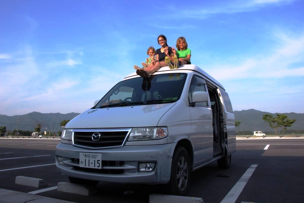 Campervan fahren in Japan