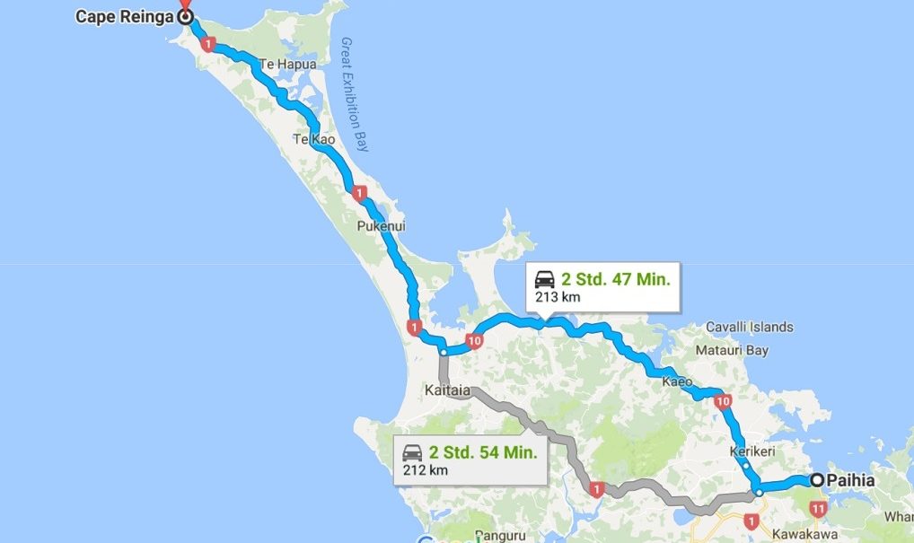 Neuseeland Roadtrip Cape Reinga_Paihia