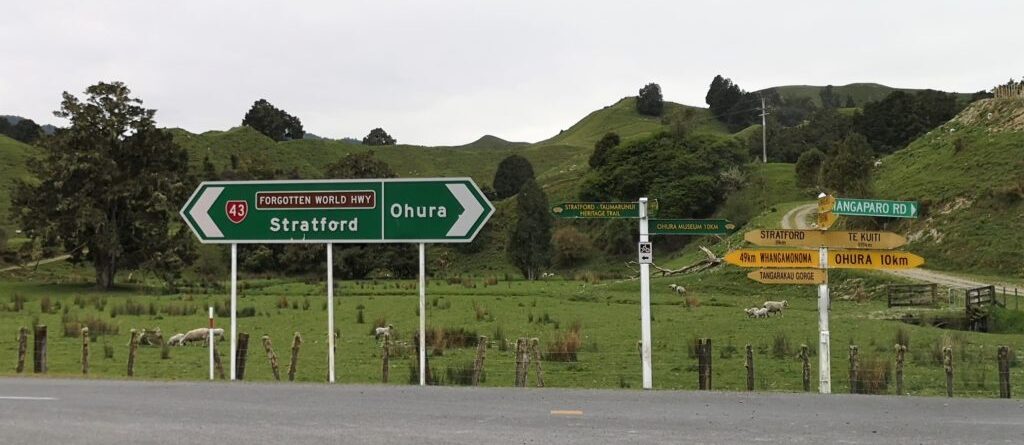 Unterwegs auf dem Forgotten World Highway in Neuseeland 3 Forgotten World Highway