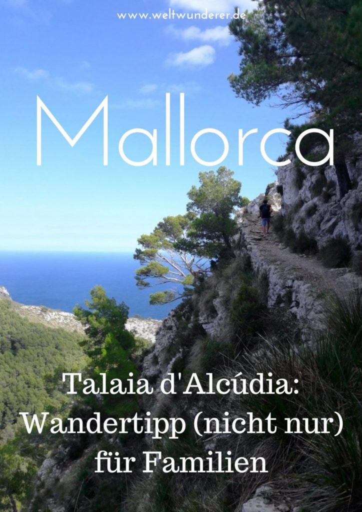 Mallorca Wandern Talaia d'Alcudia Pinterest