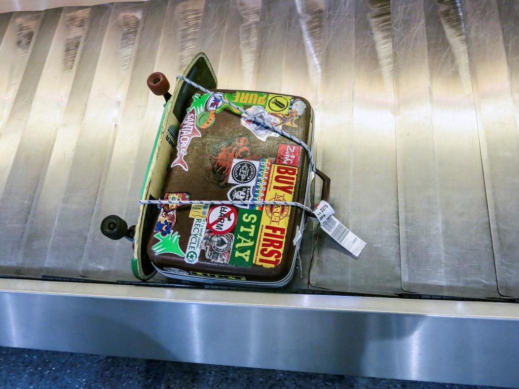 Packtipps Neuseeland Familien Gepäckband