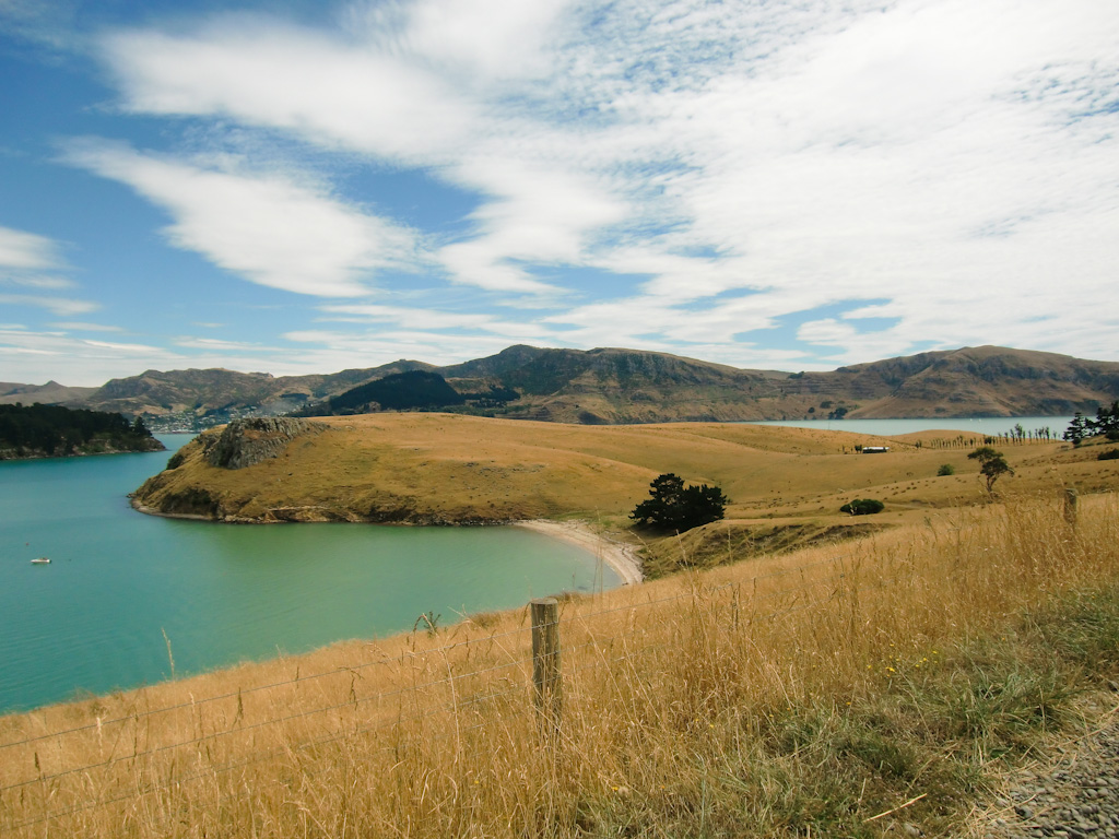 Banks Peninsula Bay Neuseeland