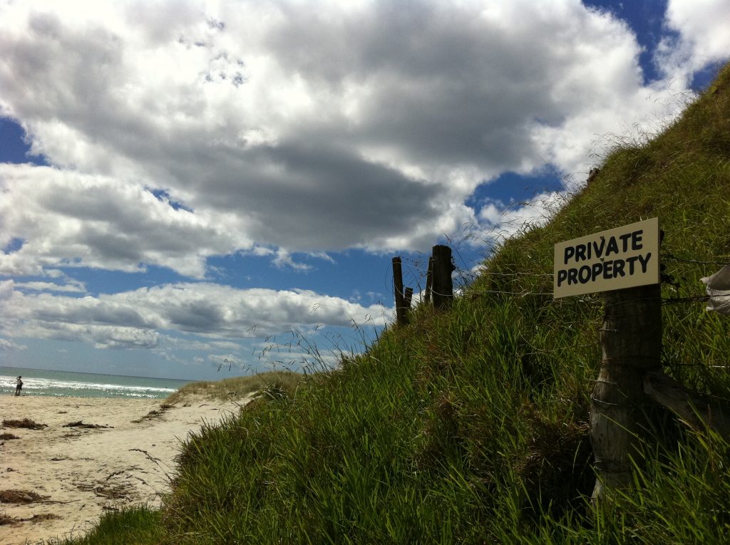 Privatbesitz Pakiri Beach