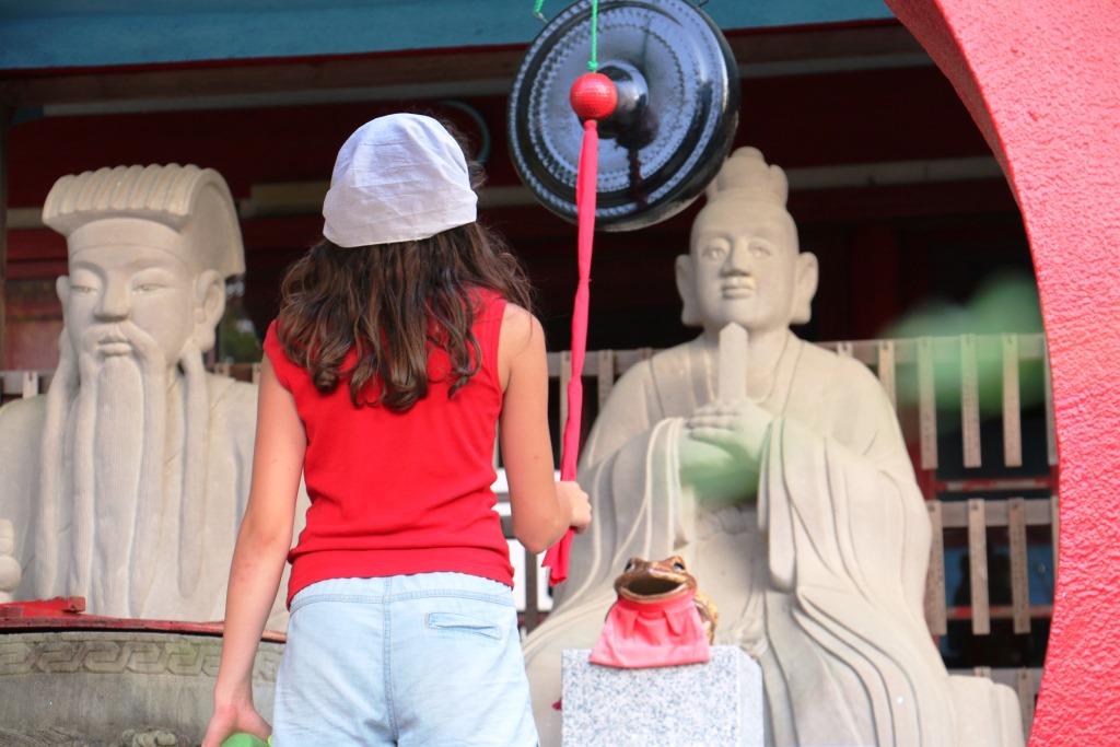 Fushimi Inari Schrein mit Kindern