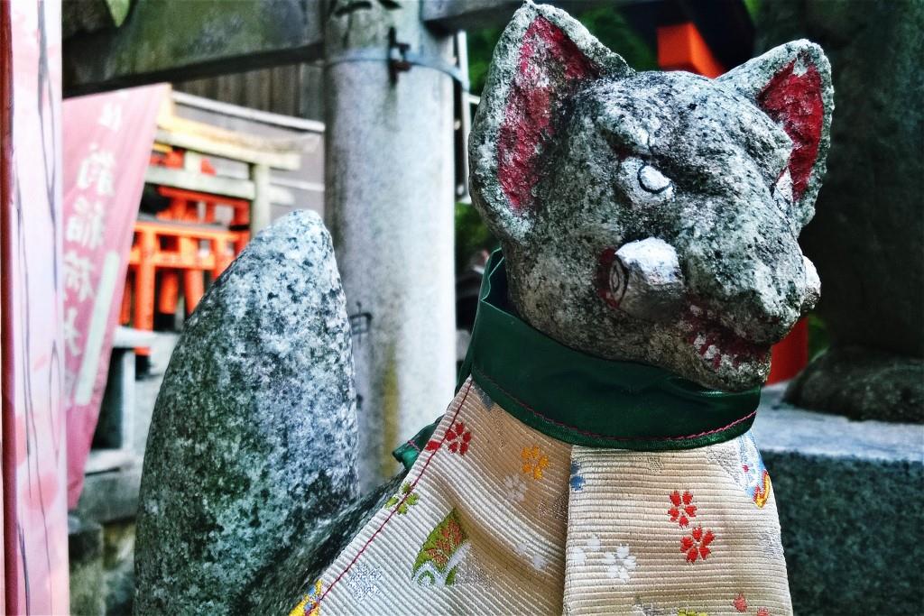 Fushimi Inari Schrein Kyoto Fuchs