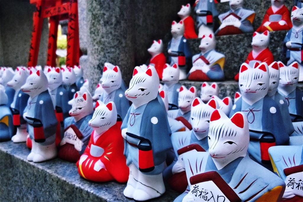 Fushimi Inari Schrein Kyoto Kitsune