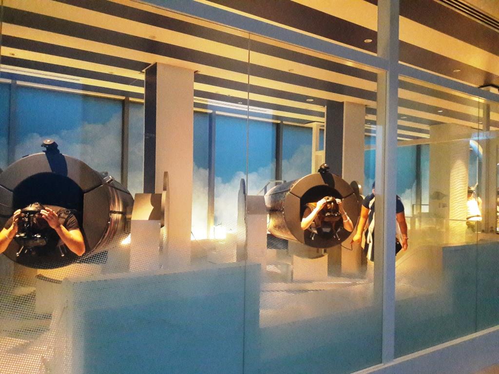 Tokio mit Kindern: 10 Tipps für einen Kurzbesuch 47 Sky Circus Tokio VR Kanonen