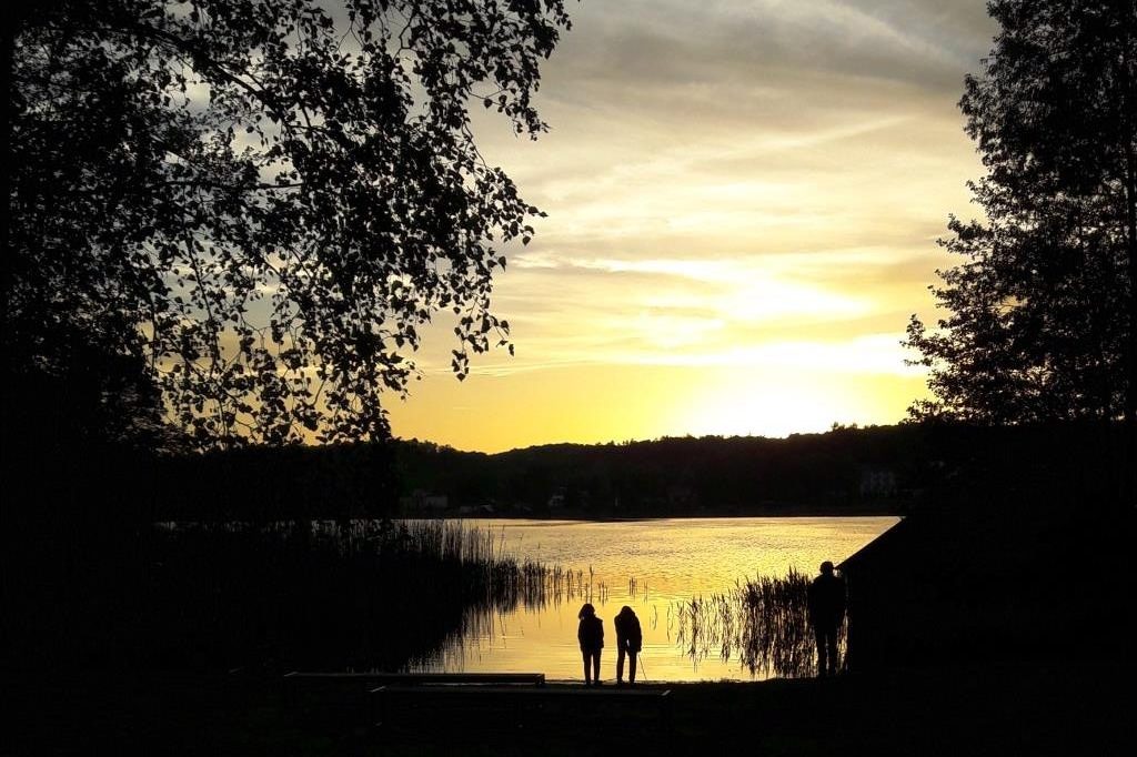 Sonnenuntergang Feldberger Seen