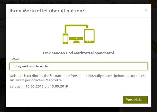 BestFewo Merkzettel
