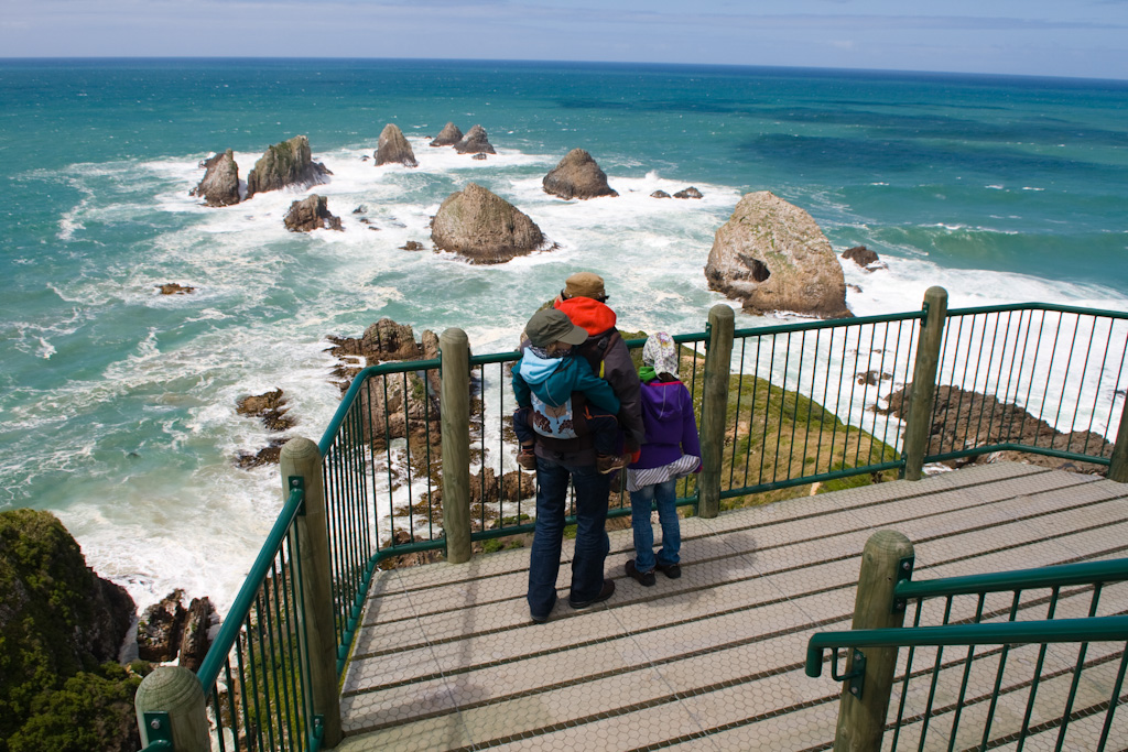 Nugget Point Felsen