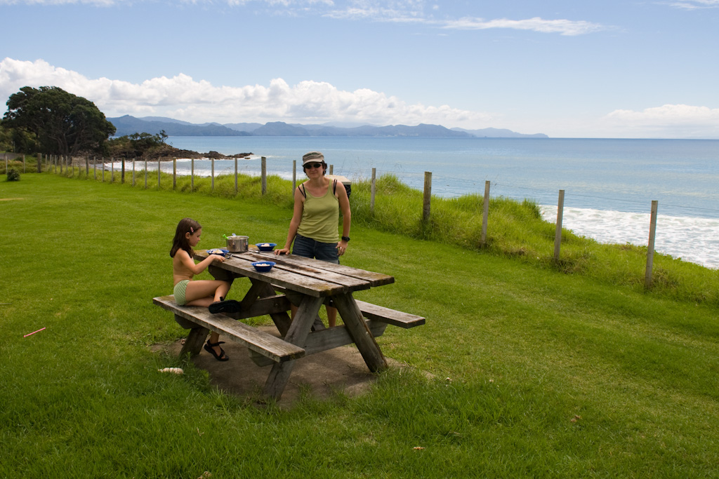 Coromandel Picknickbank Meer