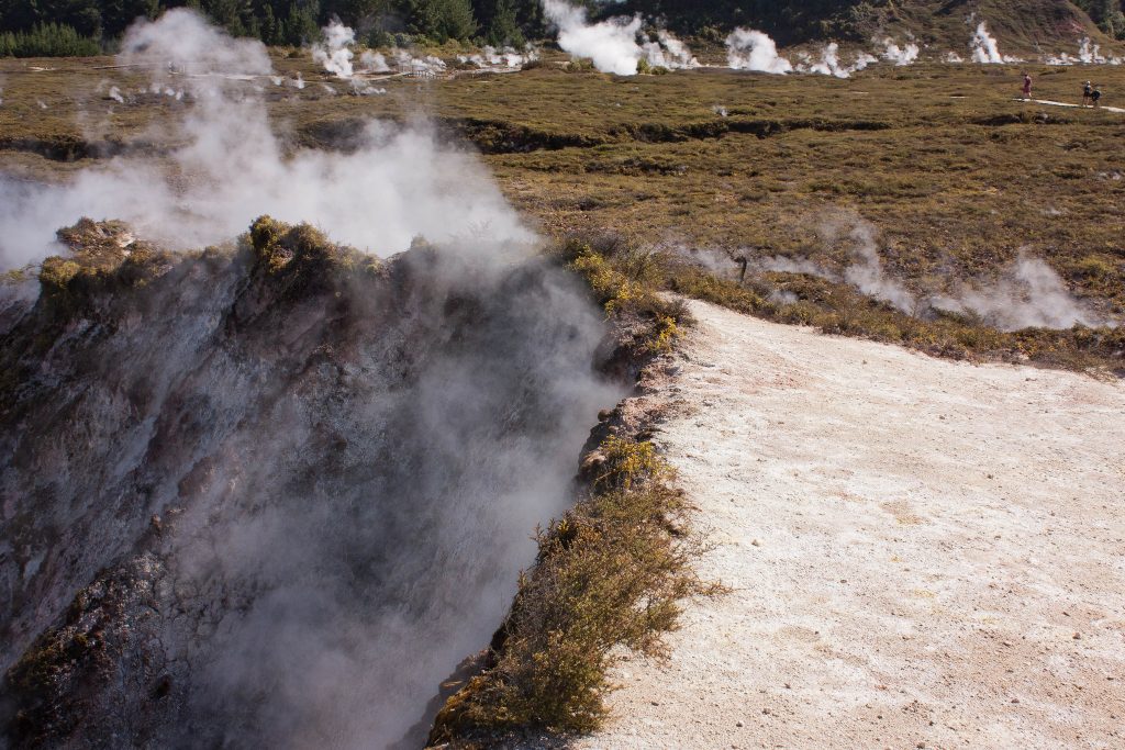Thermalgebiete in Neuseeland: welche sind kindertauglich? 24 Craters of the Moon Neuseeland
