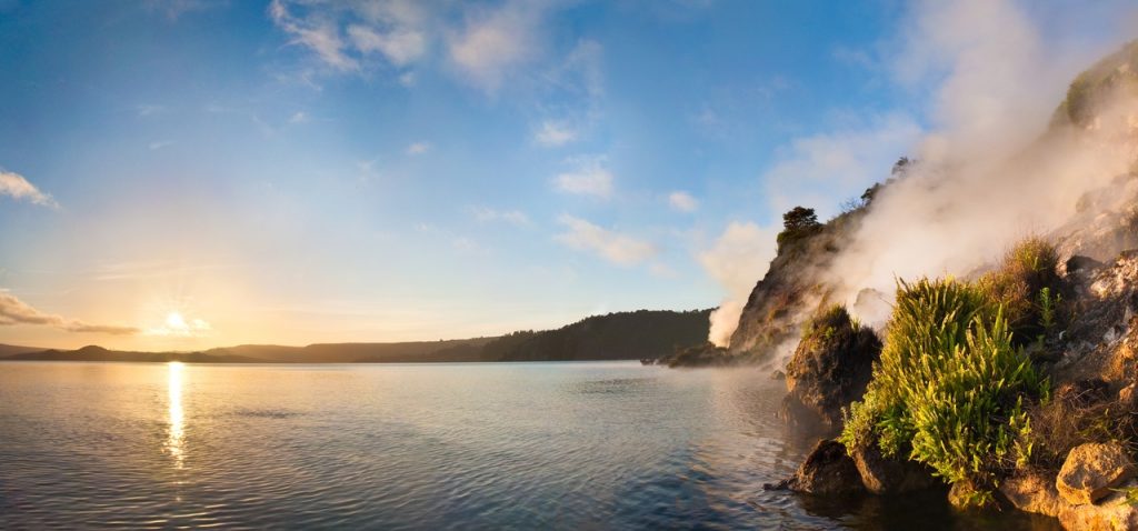 Thermalgebiete in Neuseeland: welche sind kindertauglich? 22 Lake Rotomahana Rotorua