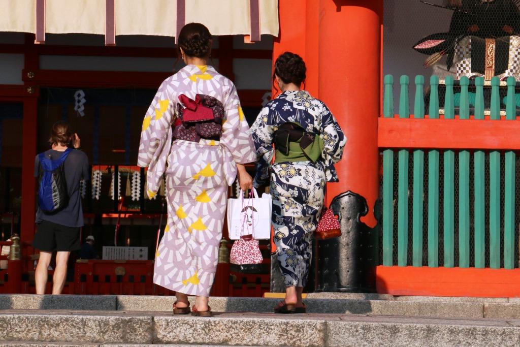 Japan Vorurteile Kimono