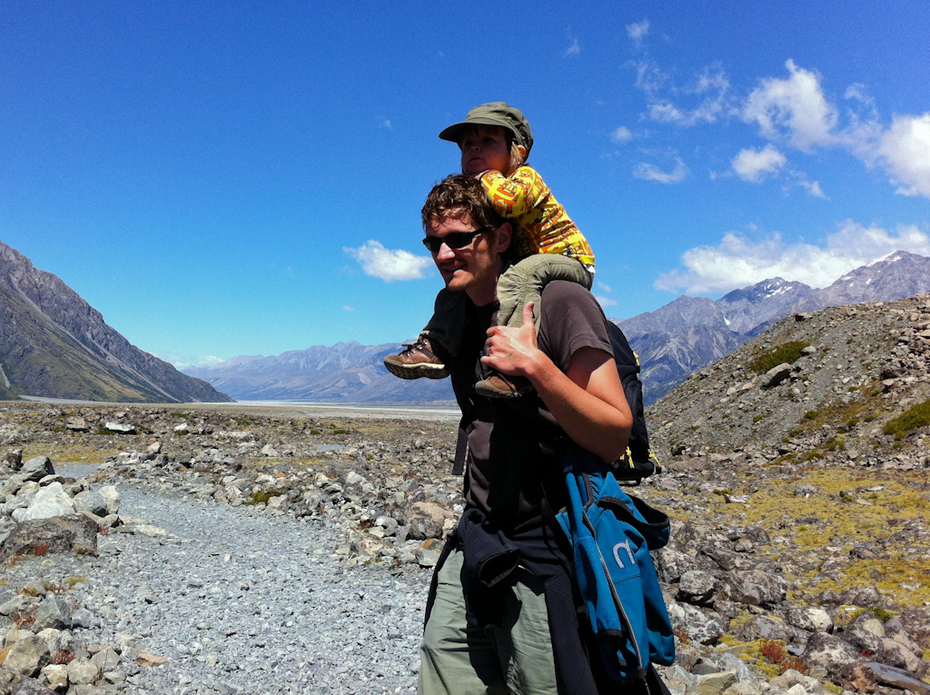 beste Alter zum Reisen Neuseeland Tasman Glacier Walk