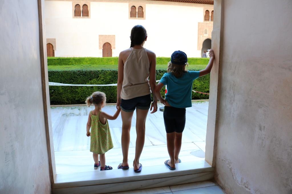 Alhambra mit Kids Palacios Nazaries