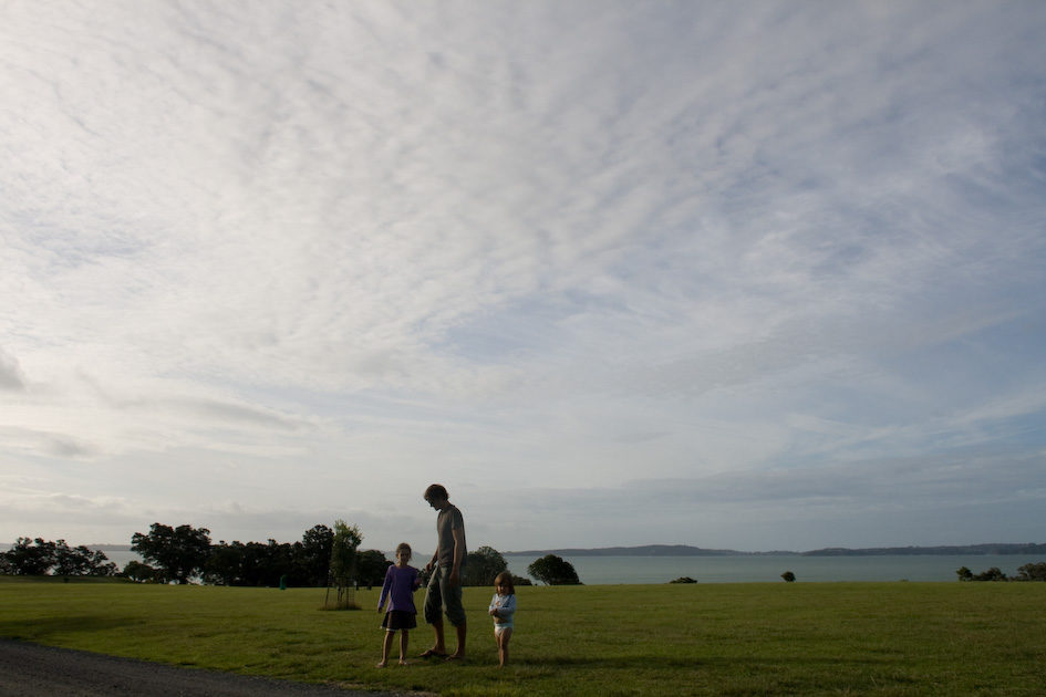 Omana Regional Park Auckland Familie