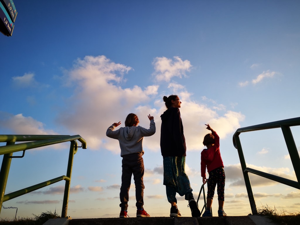 Bremerhaven mit Kindern Deich