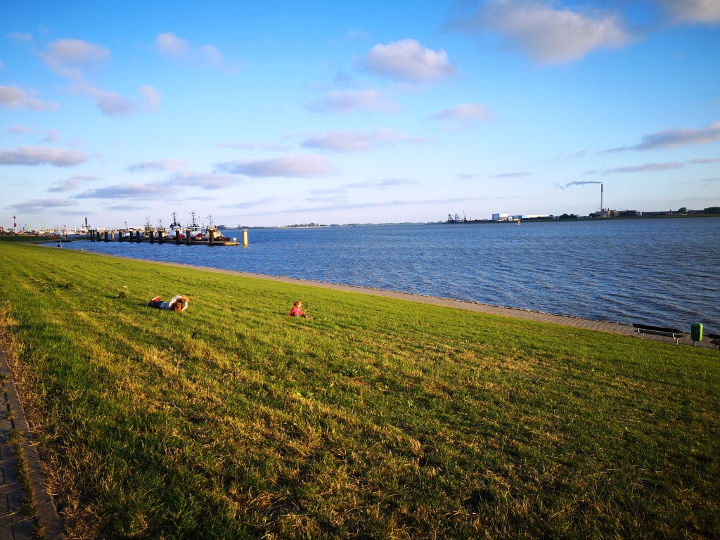 Bremerhaven mit Kindern Weserdeich