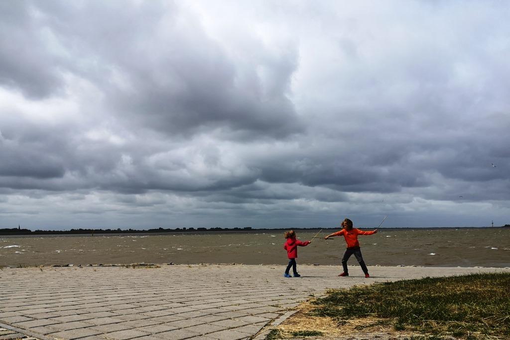 Bremerhaven mit Kindern Weserdeich