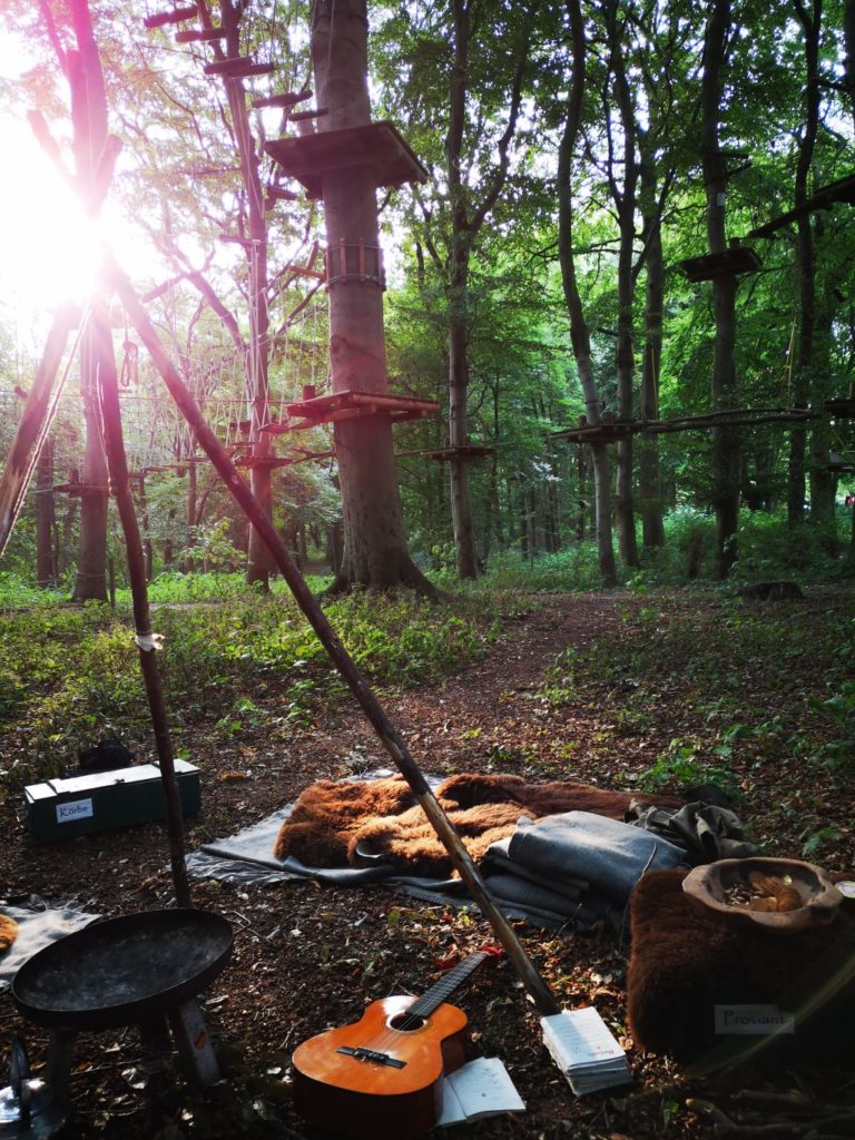 Rügen mit Kindern Wildnisschule