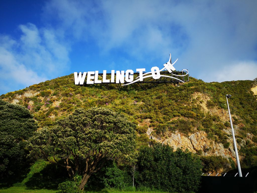 Wellington Sign Neuseeland 2018