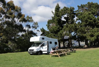 Wendekreisen Koru 6 Wohnmobil Godley Head