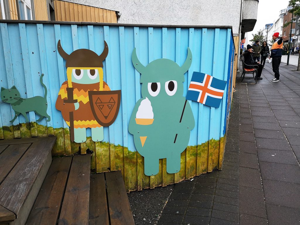 Island Reykjavik Street Art